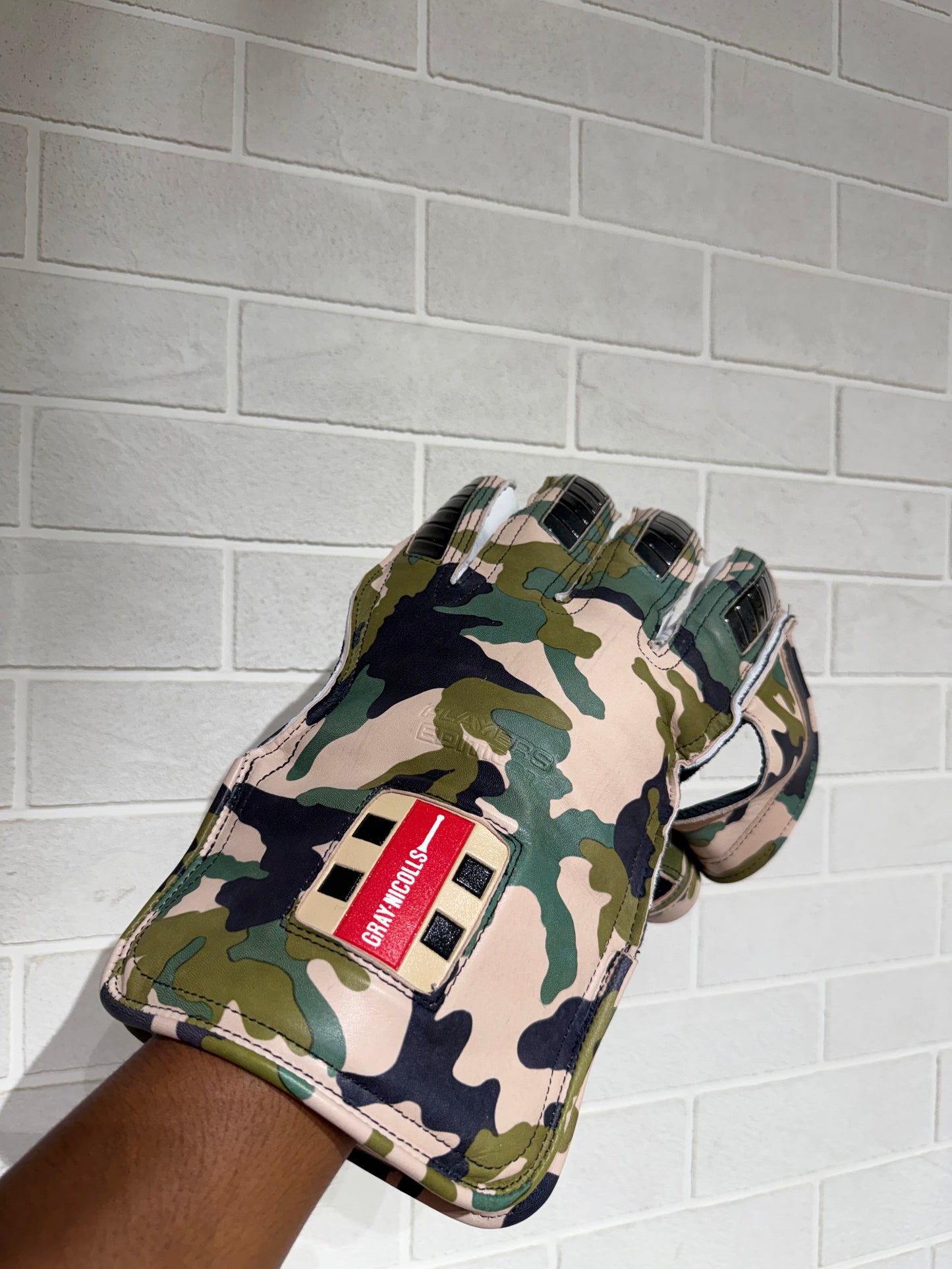 Gray Nicolls Player Edition Camo Wicketkeeping Gloves