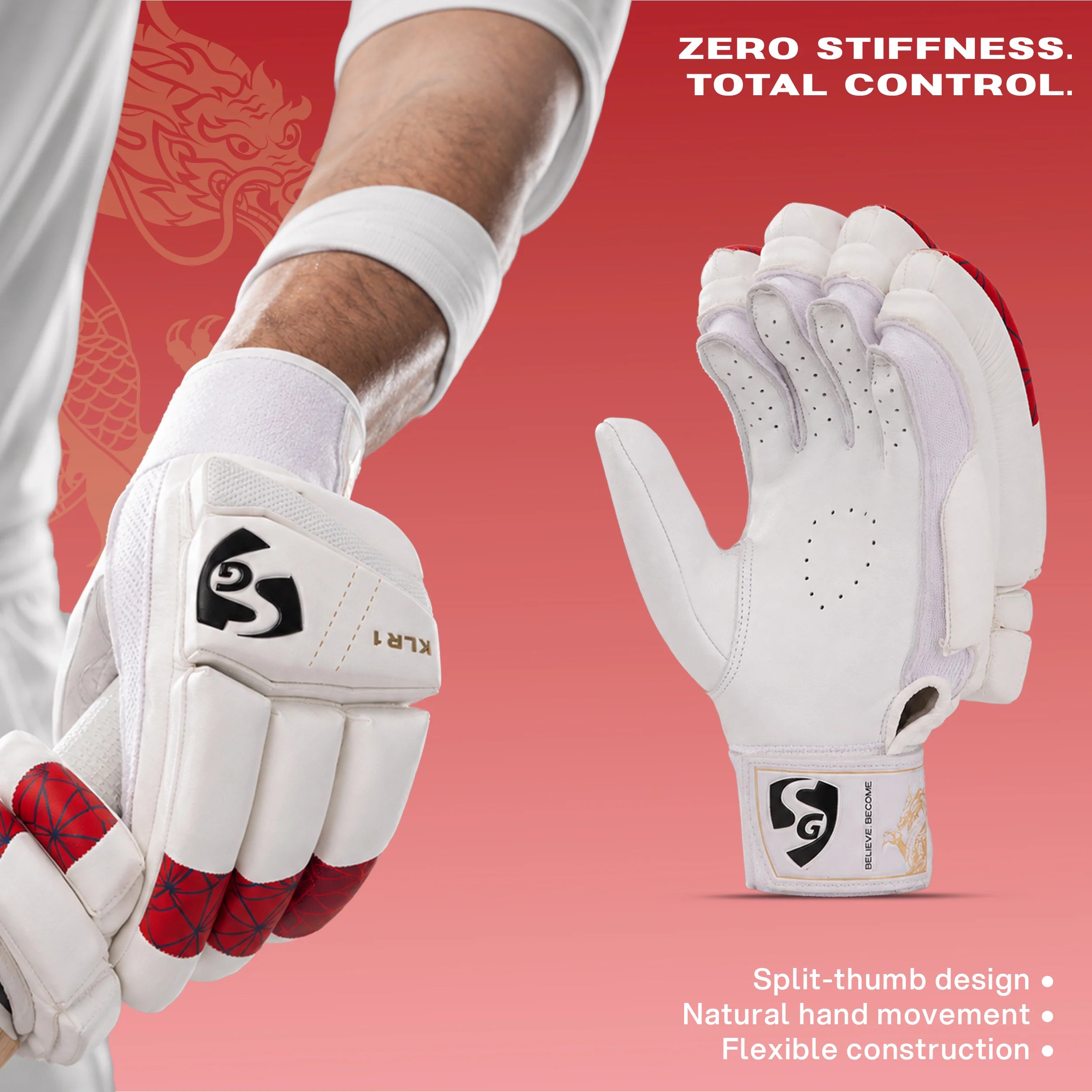 SG Batting Gloves KLR 1
