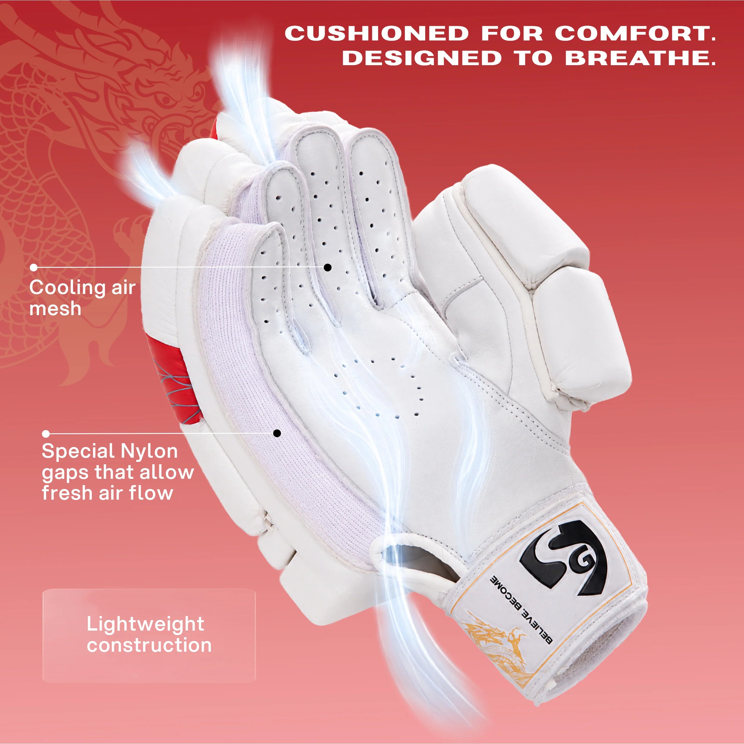 SG Batting Gloves KLR 1