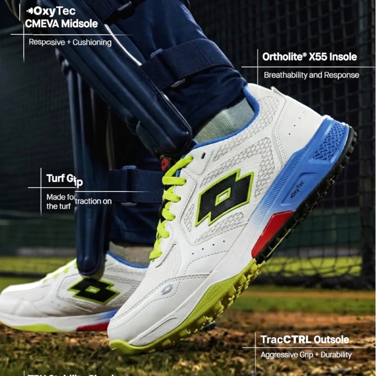 Lotto Cricket Shoes Blaze Hit
