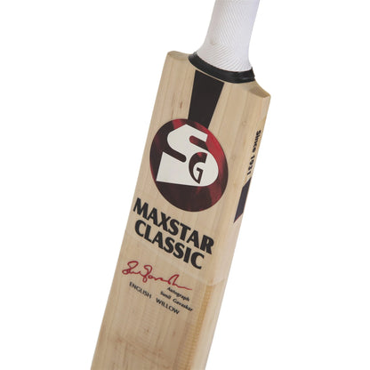 SG Maxstar Classic English Willow Cricket Bat SH