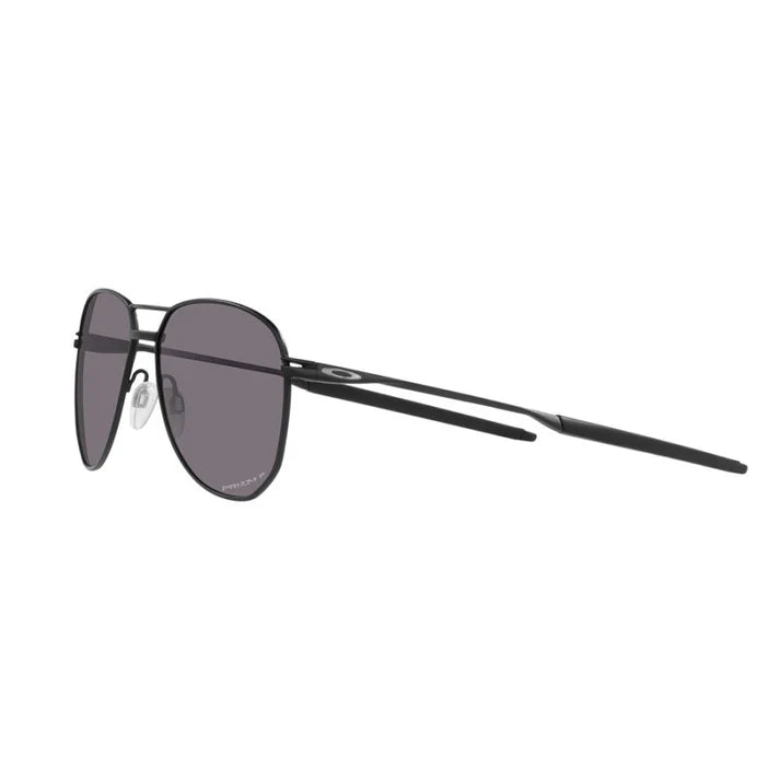 Oakley Sports Sunglasses 6050-01 Contrail TI Satin Black Prizm grey Polarized