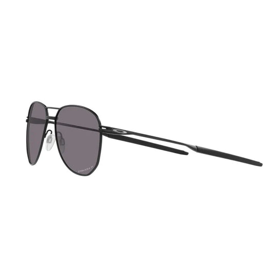 Oakley Sports Sunglasses 6050-01 Contrail TI Satin Black Prizm grey Polarized