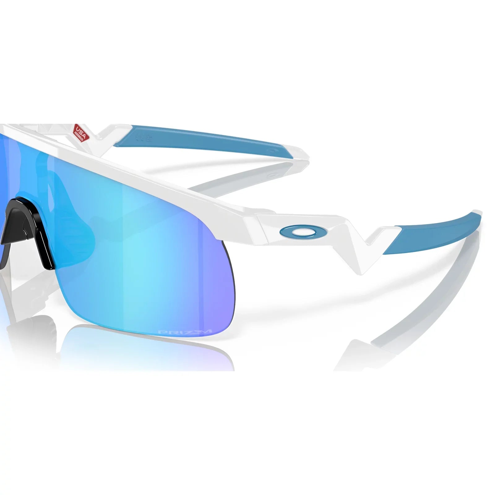Oakley Sports Sunglasses 9010-07 Resistor Polished White Prizm Sapphire