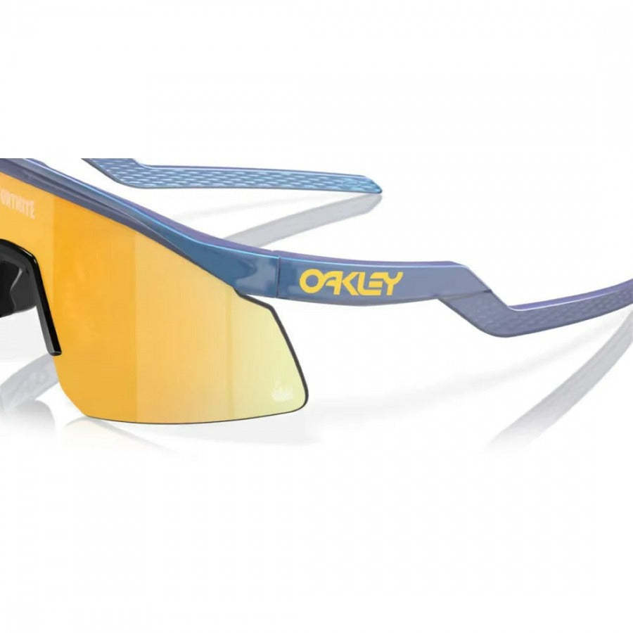 Oakley Sports Sunglasses 9229-18 Hydra Matte Cyan/Blue/Clear/Shift Prizm 24K
