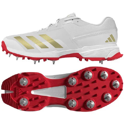 Adidas 22 Yards Gold Cricket Spikes