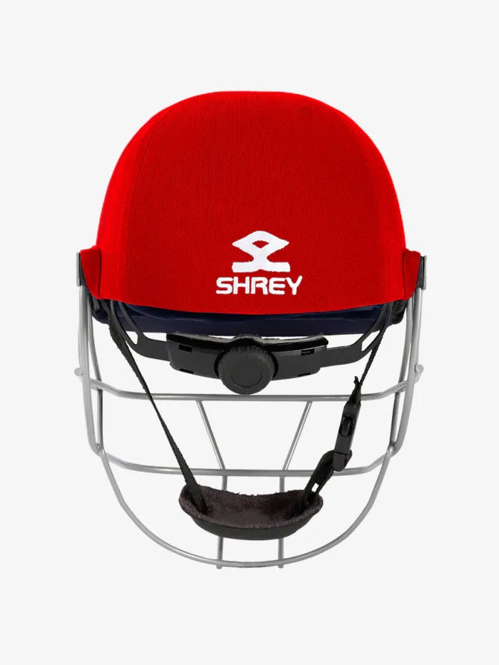 Shrey Cricket Helmet Classic Steel (Fixed Visor)
