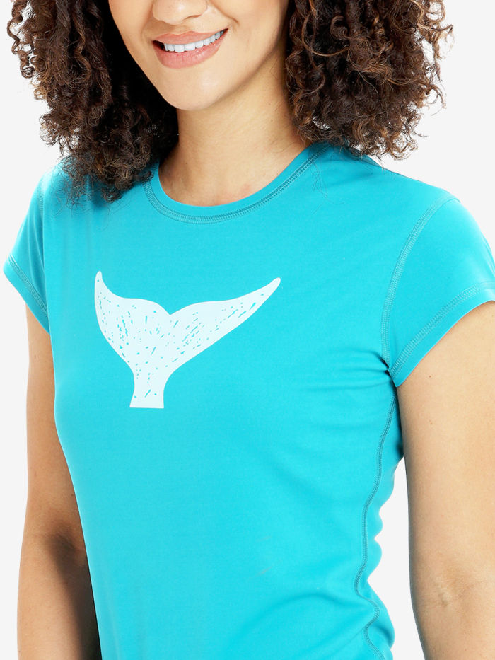 Shrey Lara Shirt S/s Turqoise