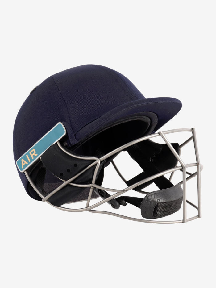 Shrey Master Class Air Stainless Steel Helmet Navy