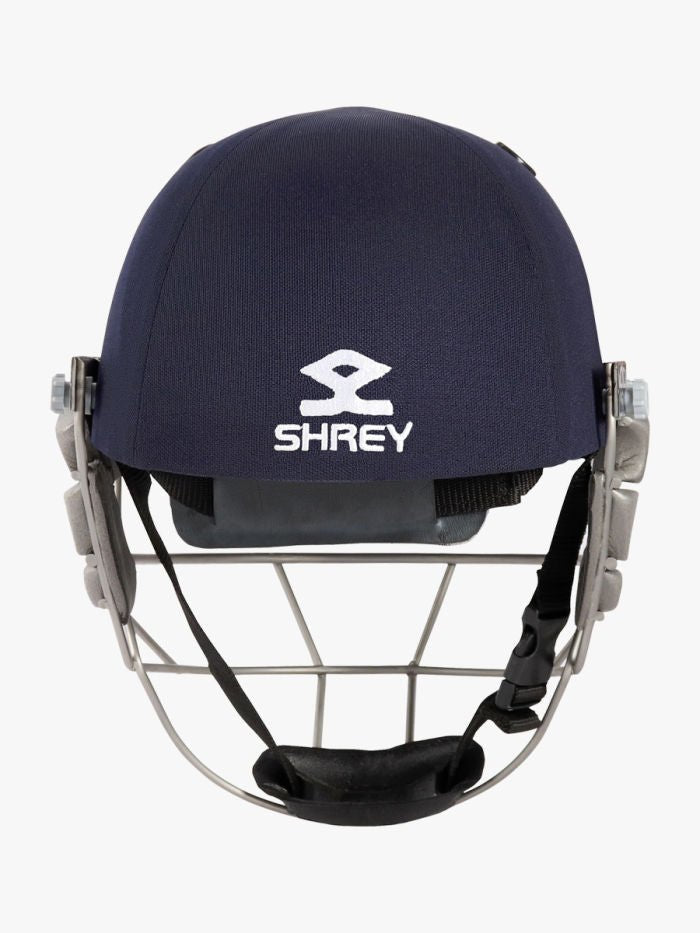 Shrey Pro Guard Stainless Steel 2.0 Helmet Navy - Cric Studio