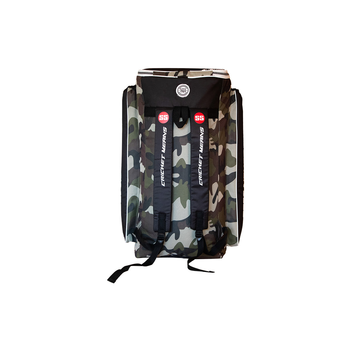 SS Classic Camo Duffle Green Cricket Kit Bag