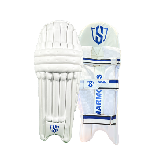 Swar MARMORIS Men's Batting Legguard - Premium  Cricket Pads