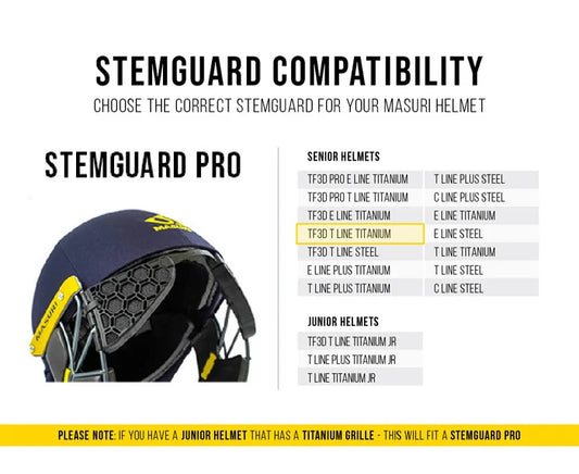 Masuri Cricket Helmet TF3D T Line