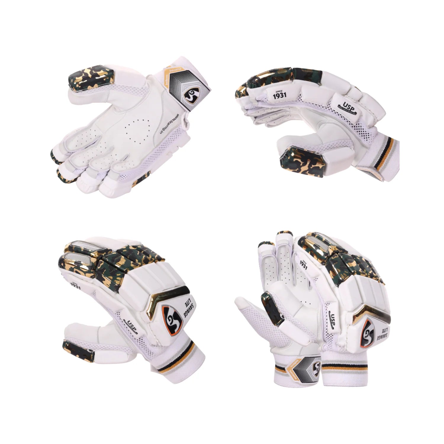 SG Batting Gloves Savage Lite