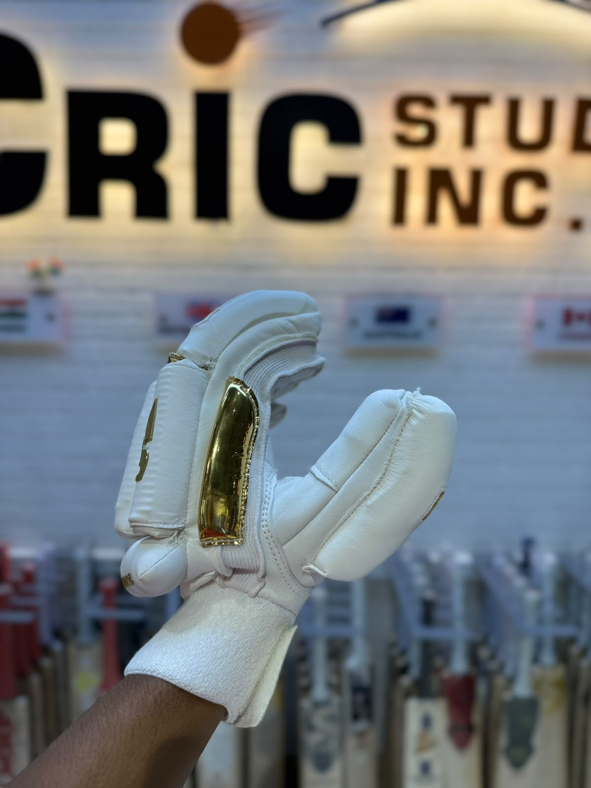 SG Batting Gloves Sunny Gold