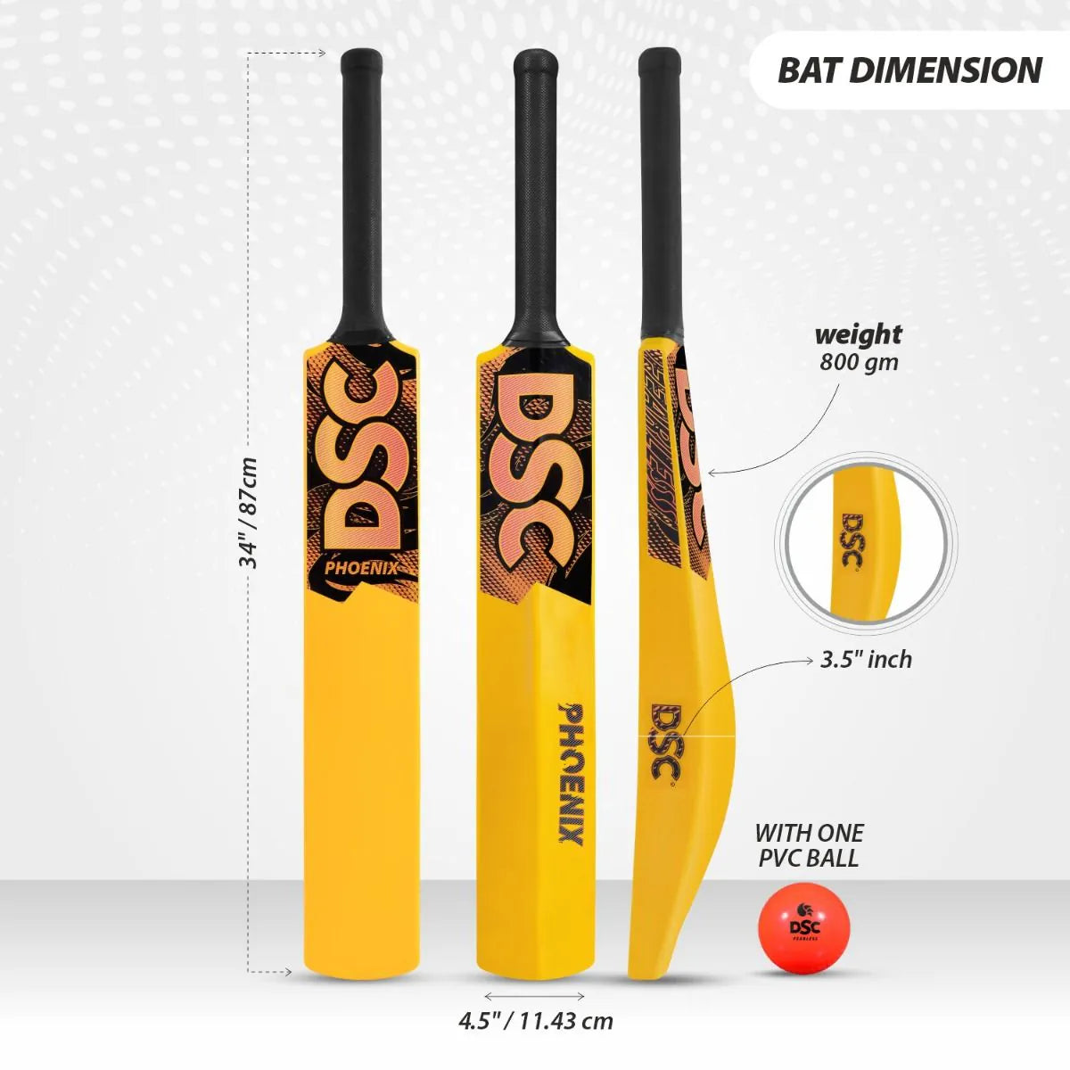 DSC Cricket Bat Plastic Phoenix