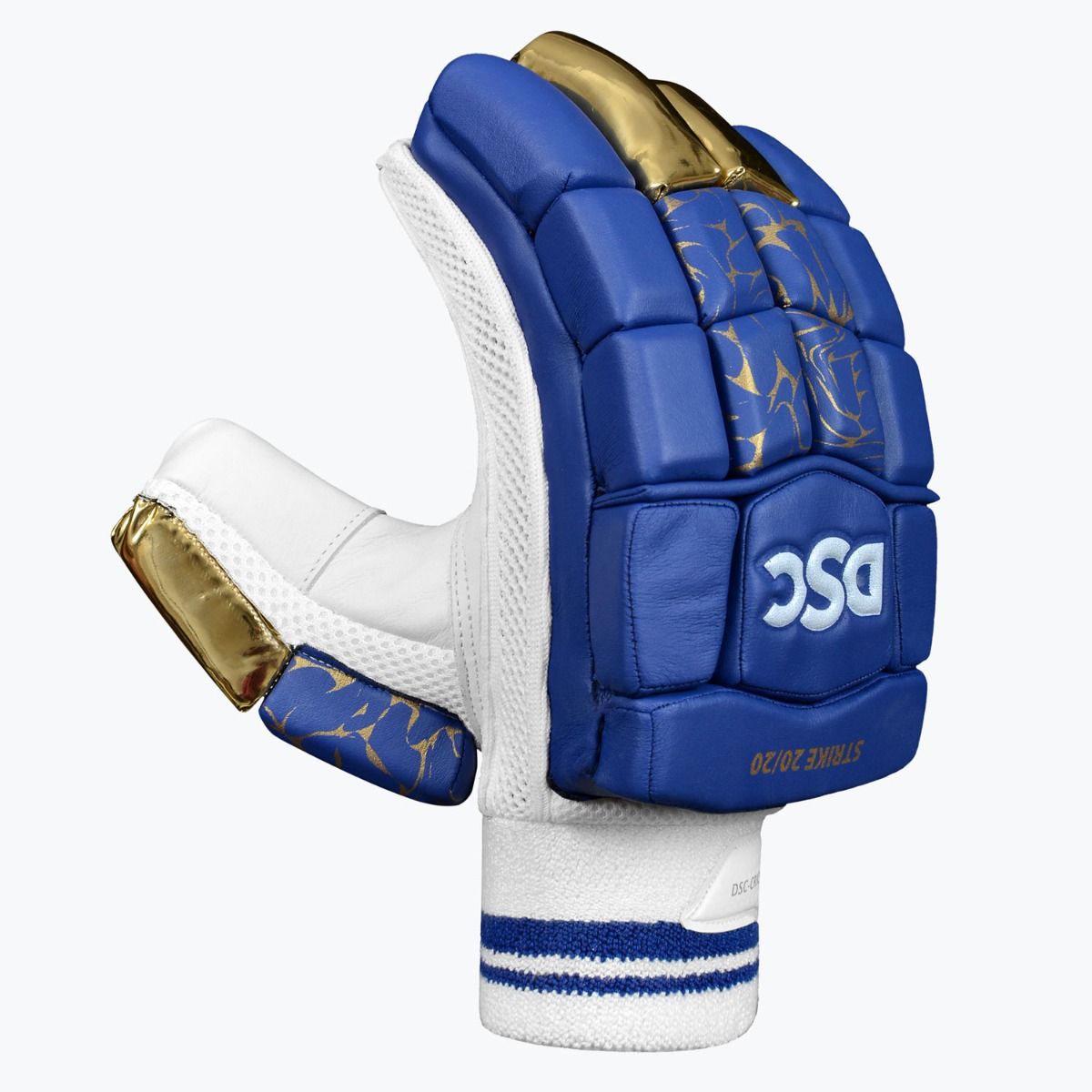 DSC Strike 20/20 Batting Gloves (Blue)