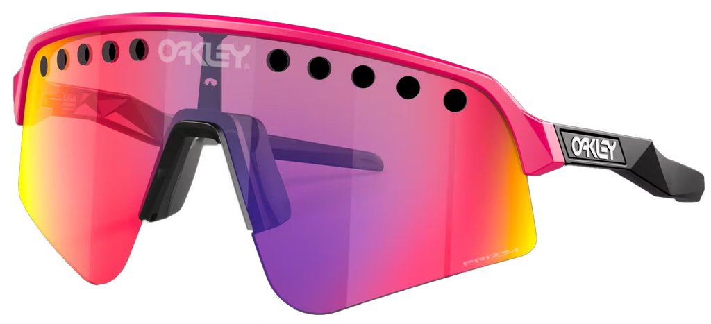 Oakley Sports Sunglasses 9465-07 Sutro Lite Sweep Matte pink Prizm road