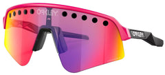 Oakley Sports Sunglasses 9465-07 Sutro Lite Sweep Matte pink Prizm road