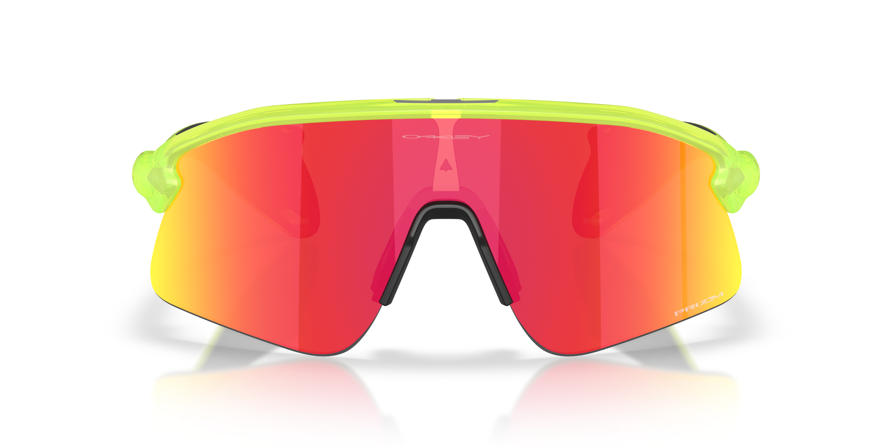 Oakley Sports Sunglasses 9518-03 Stunt Devil S Matte Uranium Prizm Ruby