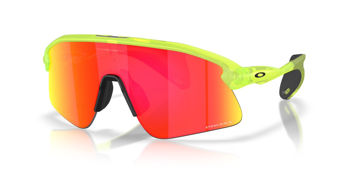 Oakley Sports Sunglasses 9518-03 Stunt Devil S Matte Uranium Prizm Ruby
