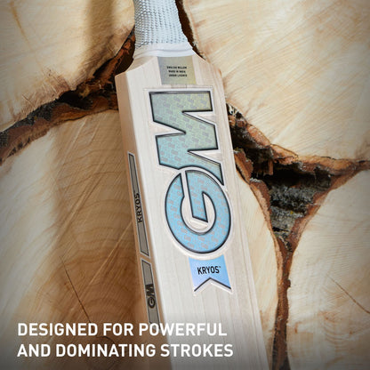 GM Kryos 808 English Willow Cricket Bat SH