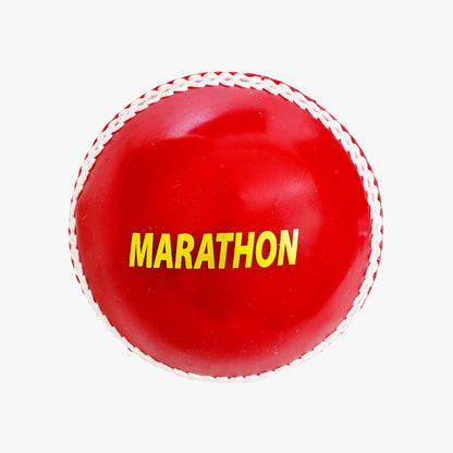 DSC Incredible Marathon Synthetic Cricket Ball (Red/White)