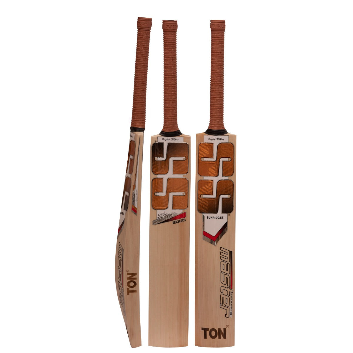 SS Master 2000 English Willow Cricket Bat -SH