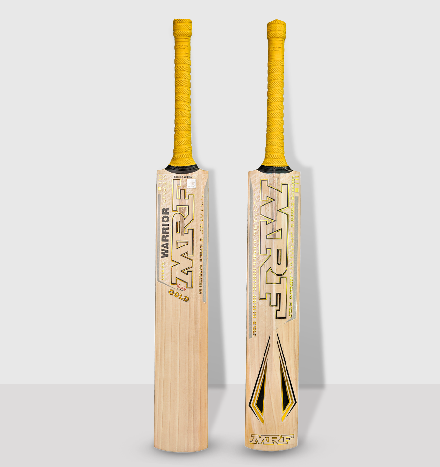 Mrf English Willow Warrior Gold English Willow Bat SH