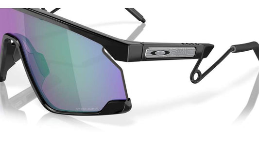 Oakley Sports Sunglasses 9237-07 BXTR Metal Polished Black Przim Jade