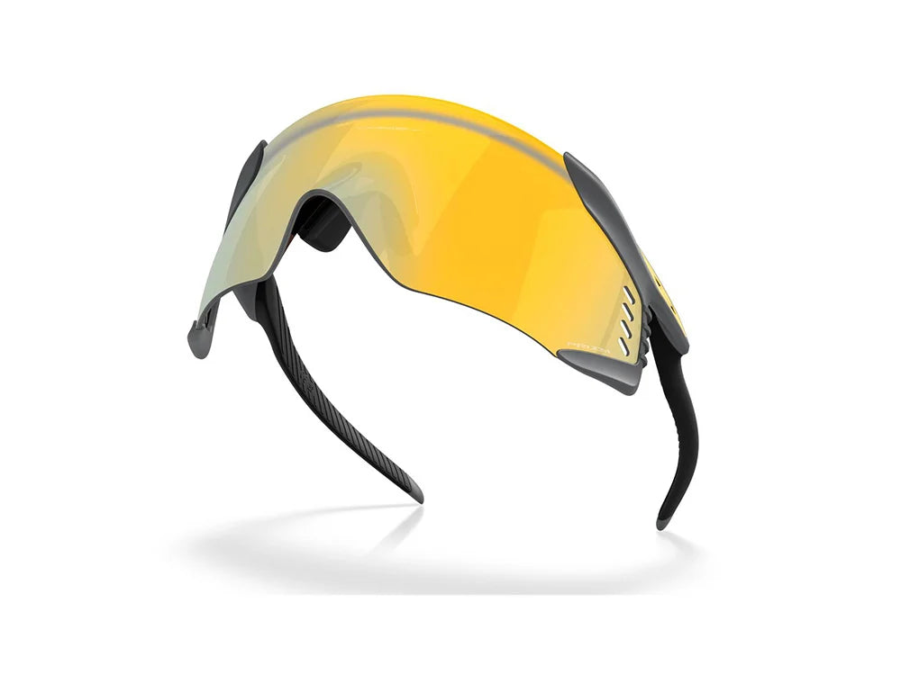 Oakley Sports Sunglasses 9501-05 Velo Kato Matte Carbon Prizm 24K
