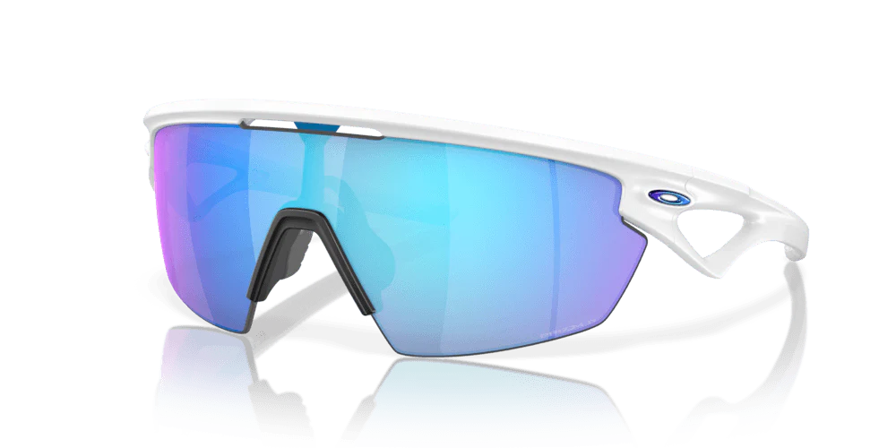Oakley Sports Sunglasses 9403-02 Sphaera Matte White Prizm Sapphire Polarized