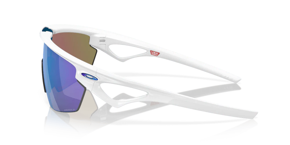 Oakley Sports Sunglasses 9403-02 Sphaera Matte White Prizm Sapphire Polarized