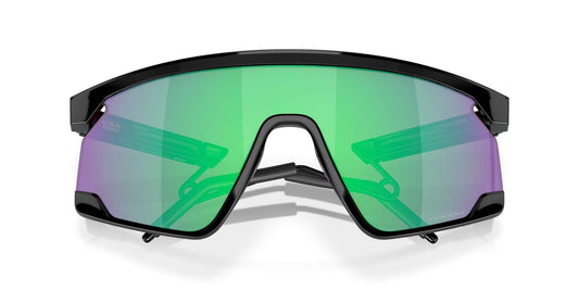 Oakley Sports Sunglasses 9237-07 BXTR Metal Polished Black Przim Jade