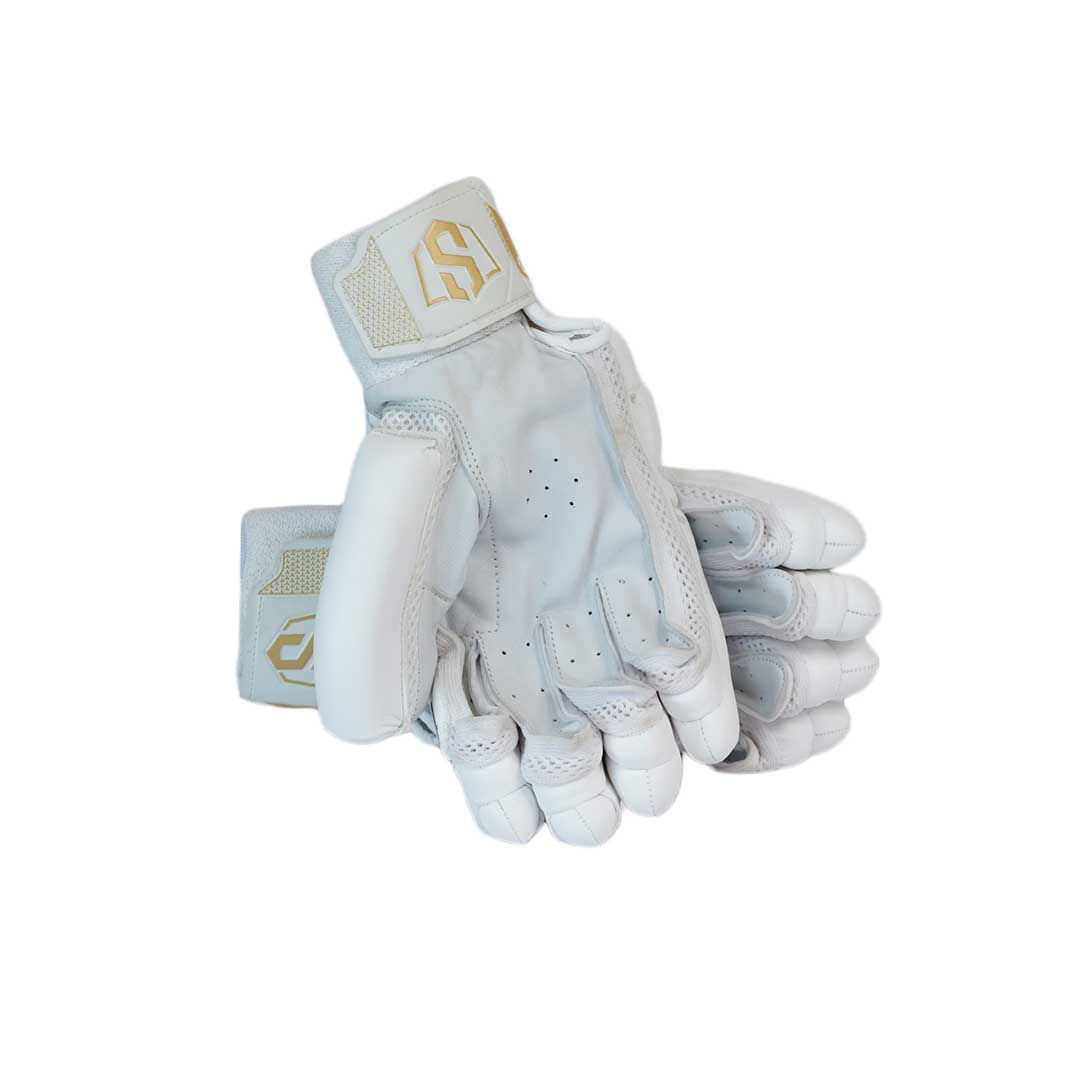 SWAR Test White Batting Gloves