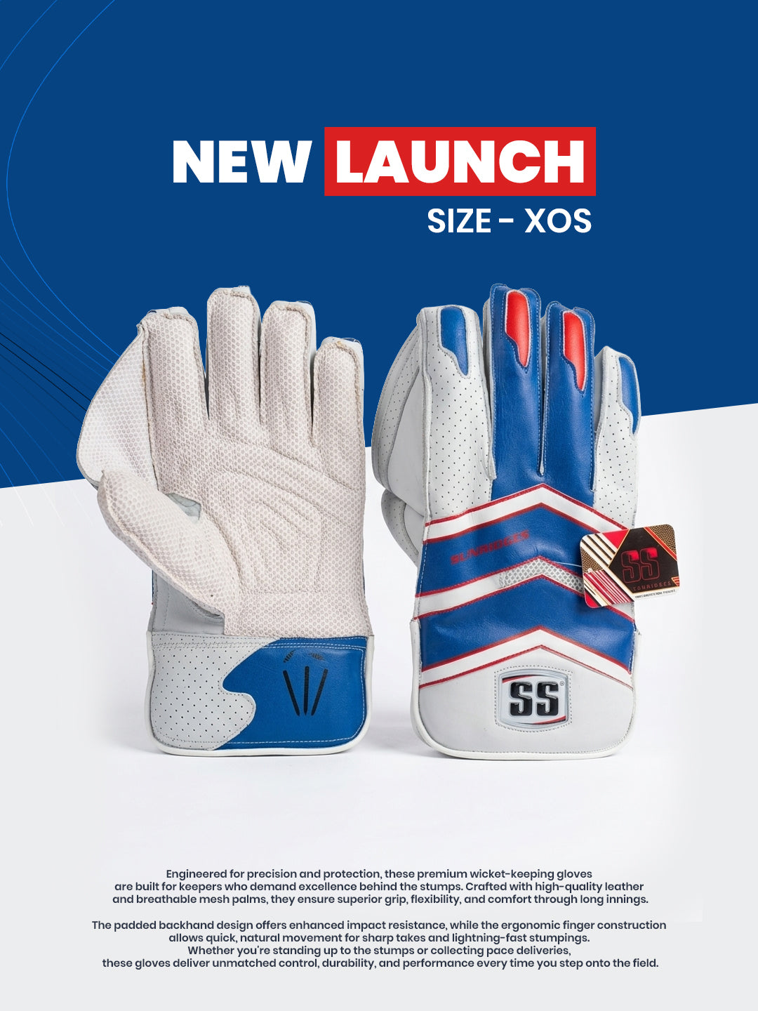 Sunridges Wicket Keeping Gloves Falcon
