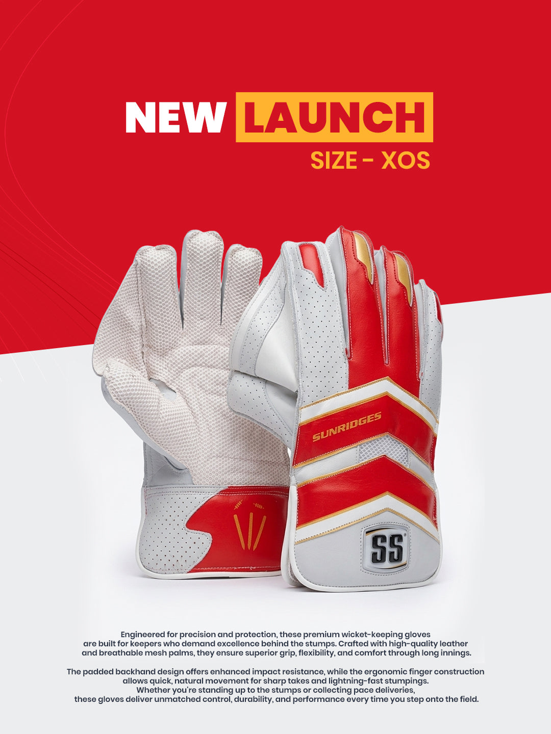 Sunridges Wicket Keeping Gloves Falcon