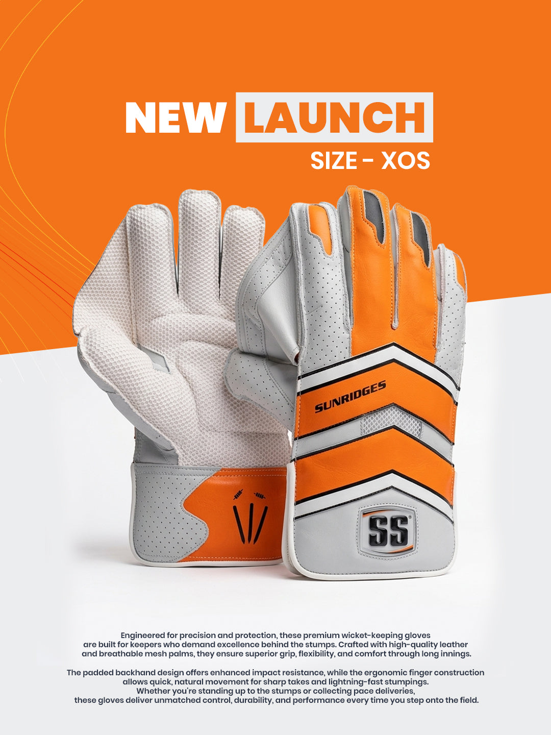 Sunridges Wicket Keeping Gloves Falcon